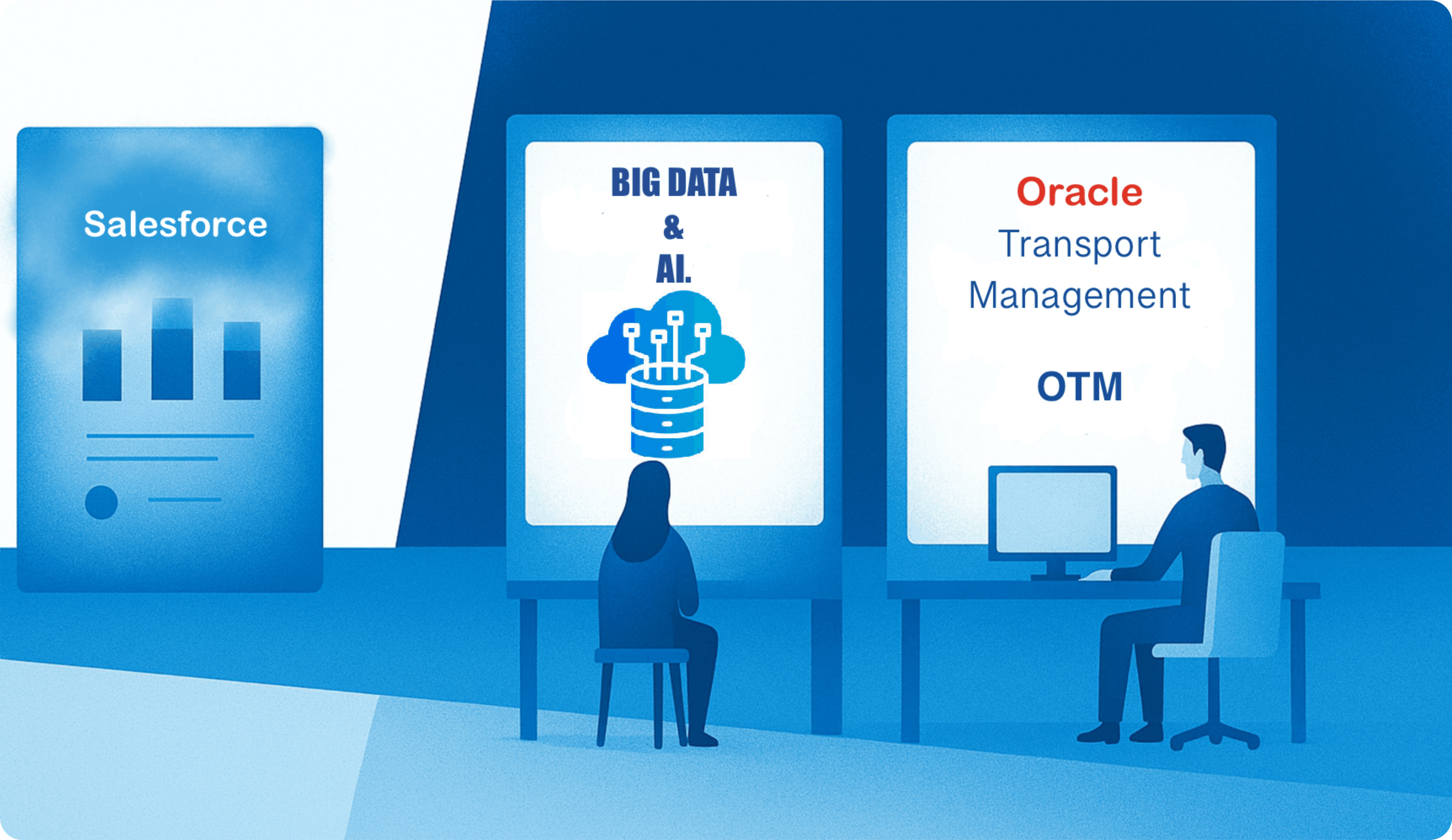 Technology solutions illustration